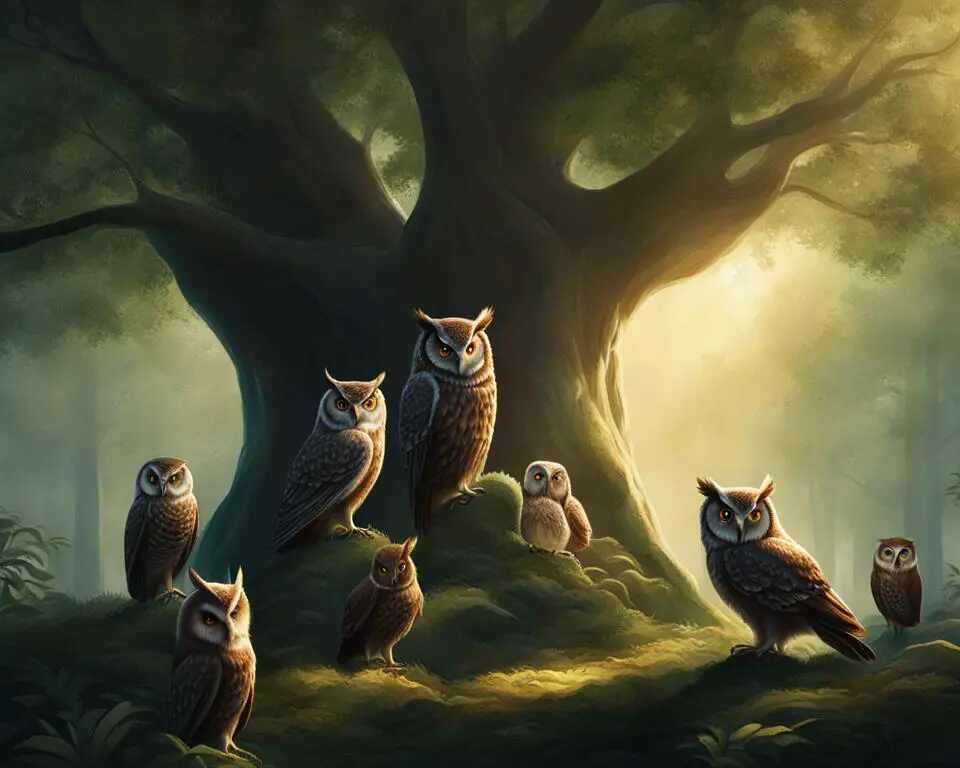 What is a group of owls called