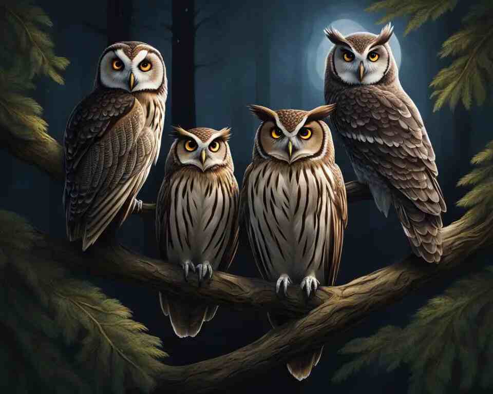 owl groupings