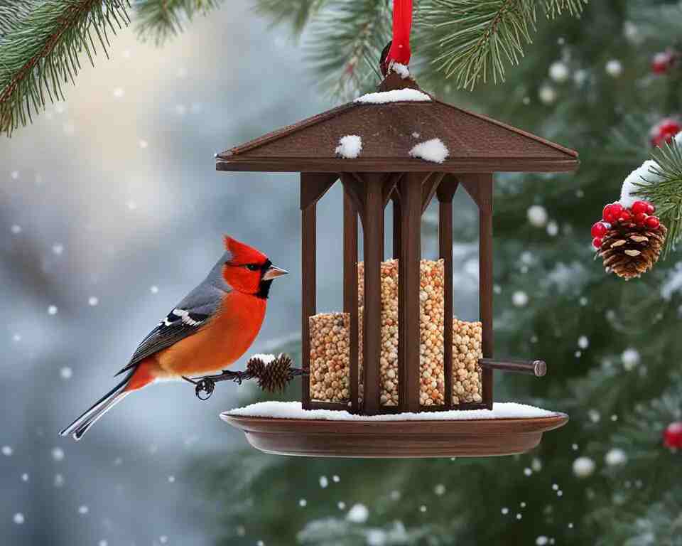 how to attract more birds in winter